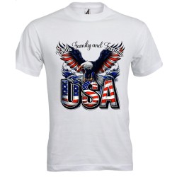 T-shirt uomo Aquila USA
