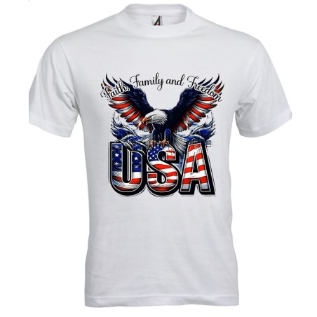 T-shirt uomo Aquila USA