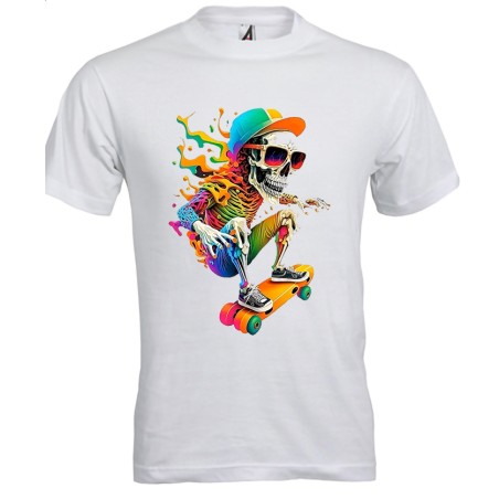 T-shirt uomo Skull Skateboard