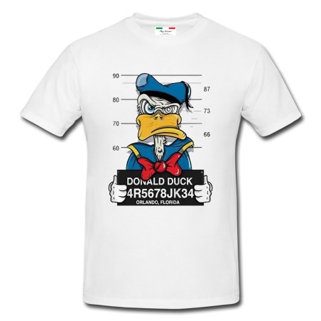 T-shirt bambino Paperino Wanted