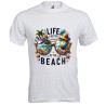 T-shirt uomo Life the beach