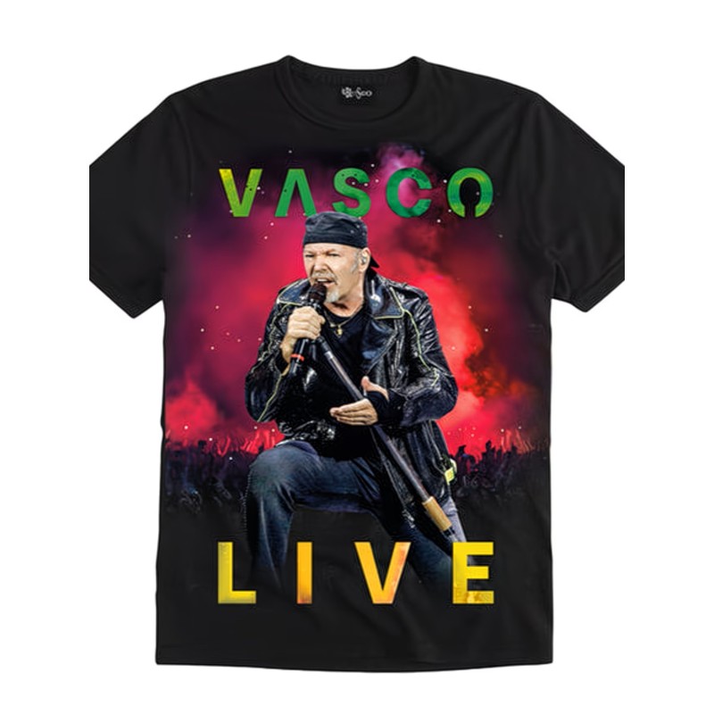 T-shirt unisex Vasco live