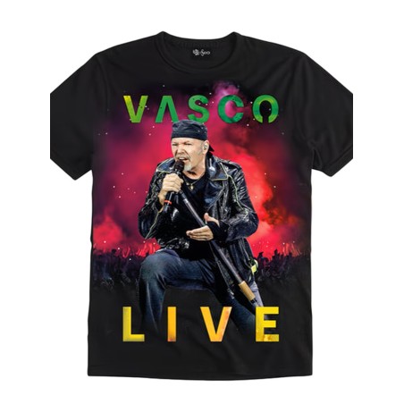 T-shirt unisex Vasco live