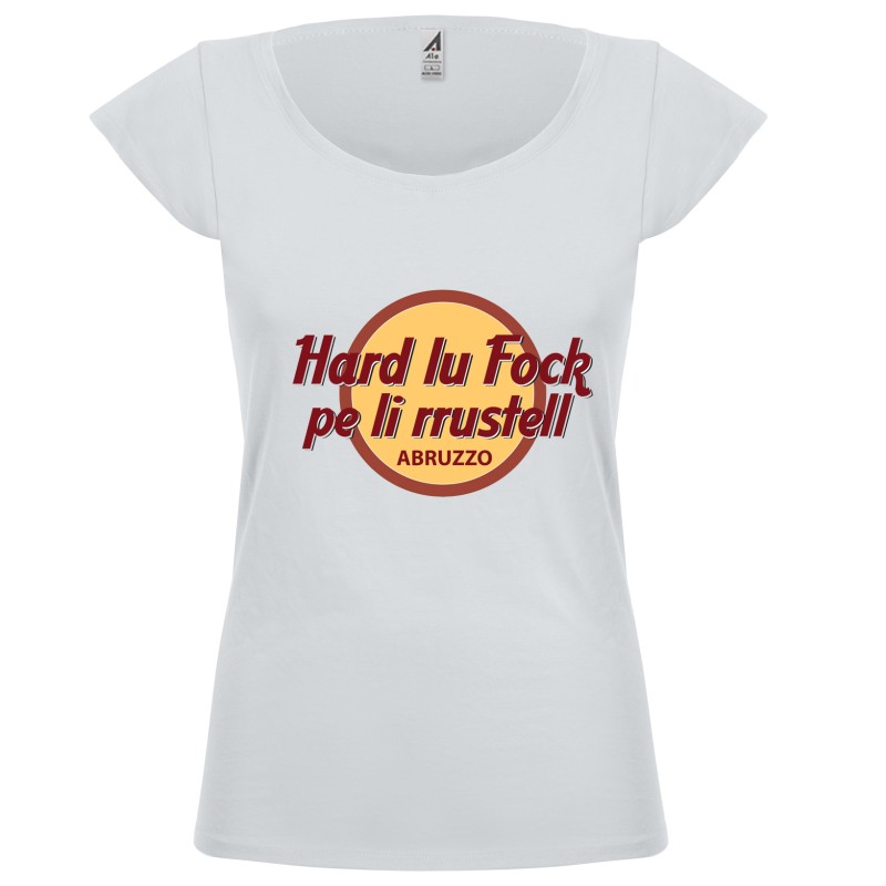 T-shirt donna Hard lu fock