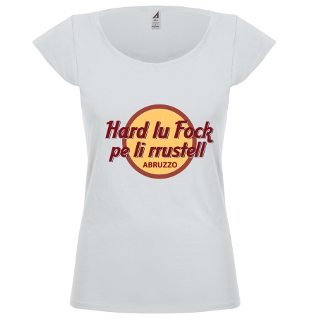 T-shirt donna Hard lu fock