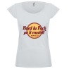 T-shirt donna Hard lu fock