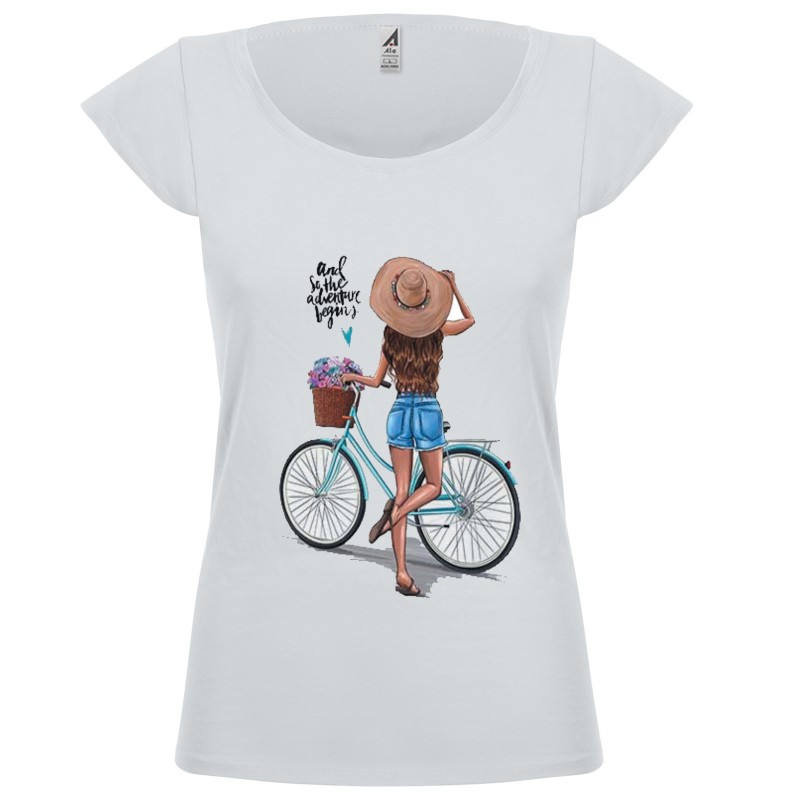 T-shirt donna Bicicletta