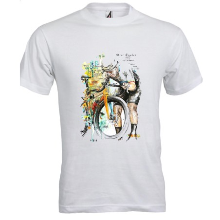 T-shirt uomo ciclista