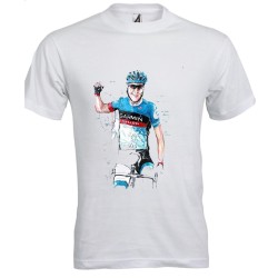 T-shirt uomo ciclista tre