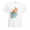 T-shirt donna Cat in love