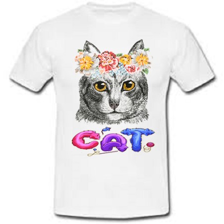 T-shirt donna Cat