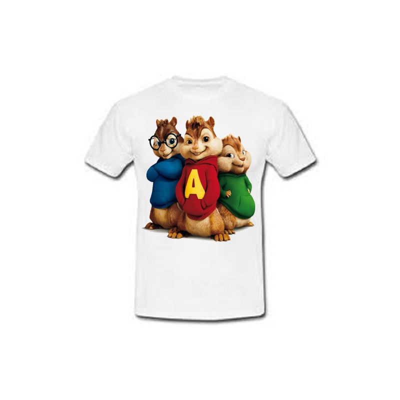 T-shirt bambino/a Alvin personaggi