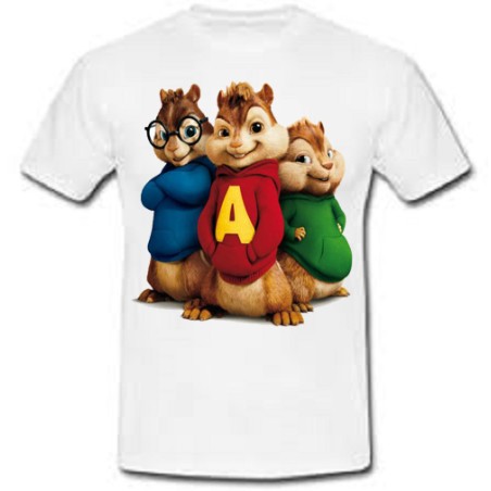 T-shirt bambino/a Alvin personaggi
