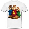 T-shirt bambino/a Alvin personaggi