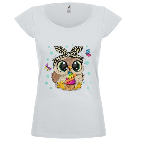 T-shirt donna Gufo