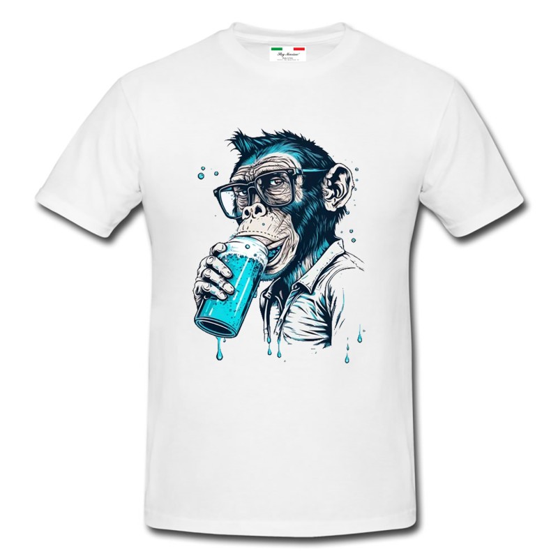 T-shirt uomo Scimmia