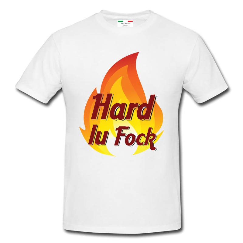 T-shirt uomo Hard lu fock