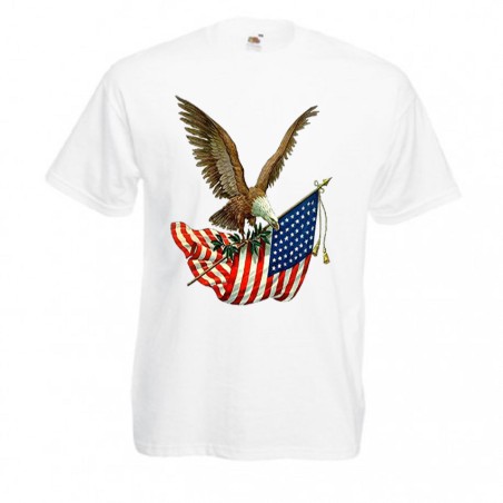 T-shirt uomo Aquila USA