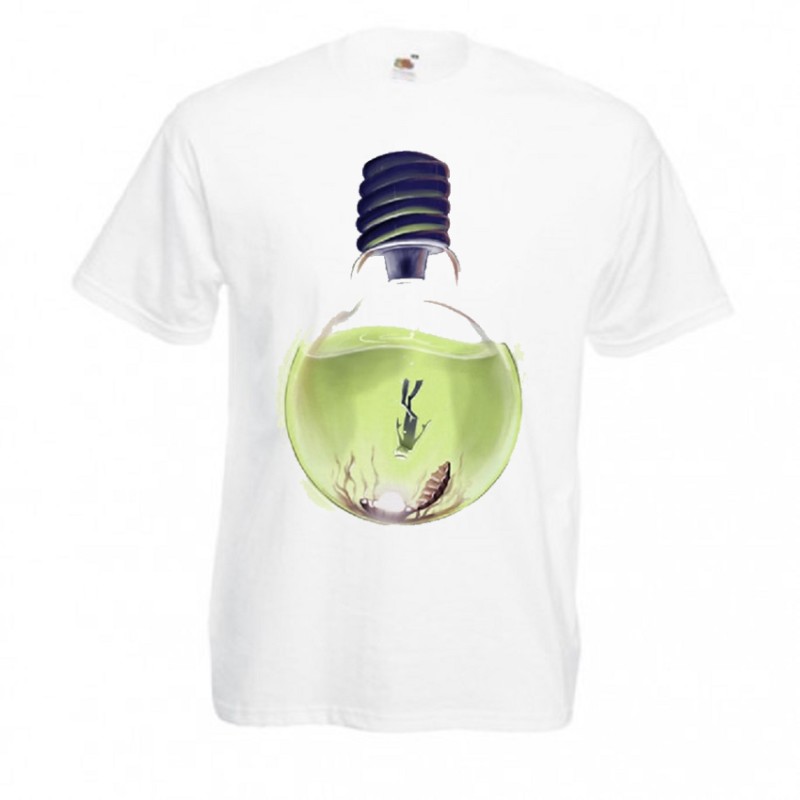 T-shirt uomo Lampadina
