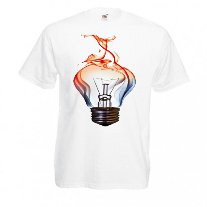 T-shirt uomo Lampadina
