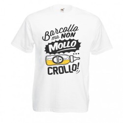 T-shirt uomo Barcollo ma non mollo
