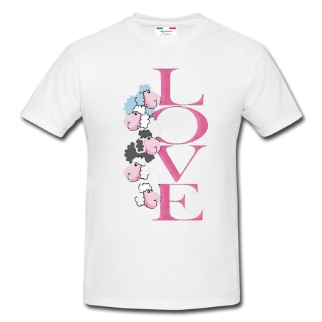 T-shirt uomo Love