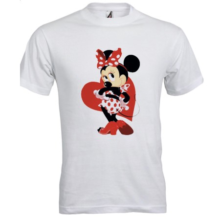 T-shirt bambina Minnie Love