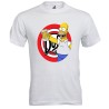 T-shirt uomo Simpson birra