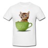 T-shirt donna Cat love