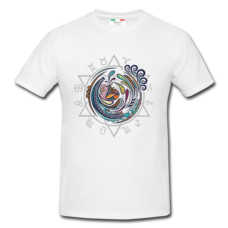 T-shirt unisex zodiaco acquario