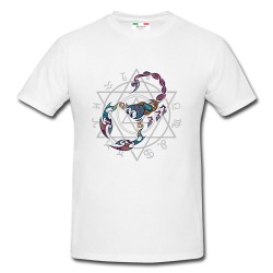 T-shirt unisex zodiaco scorpione