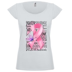 T-shirt donna Nastro Rosa