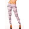 Leggins donna Rosso