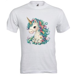 T-shirt bambina Unicorno