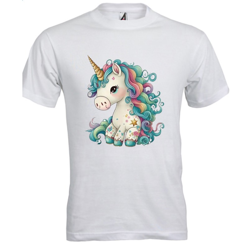 T-shirt bambina Unicorno