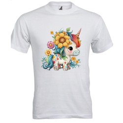 T-shirt bambina Unicorno