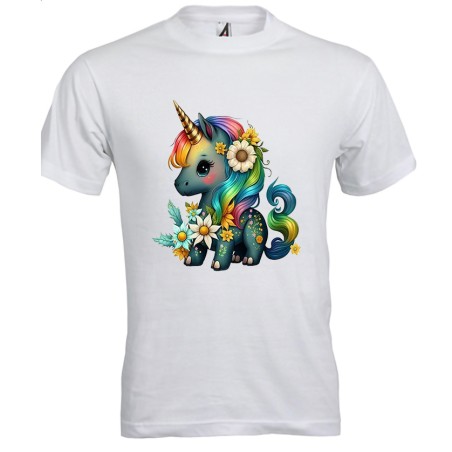 T-shirt bambina Unicorno