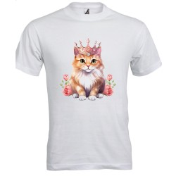 T-shirt bambino/a re Gatto