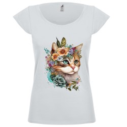 T-shirt donna Gatto