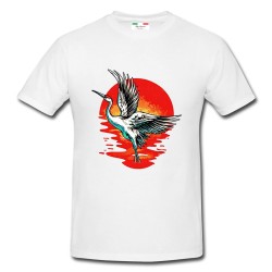 T-shirt uomo Gru rosso