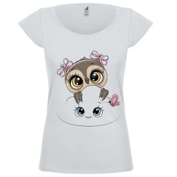 T-shirt donna Gufetto