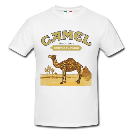 T-shirt uomo Camel