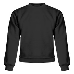 Felpa uomo neutra Nero