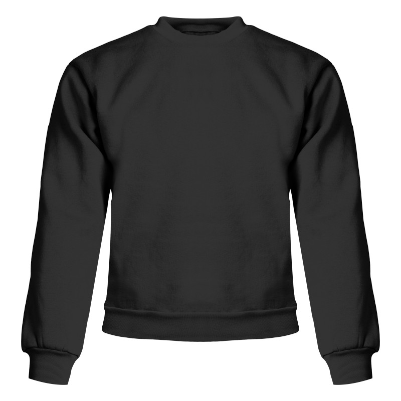 Felpa uomo neutra Nero