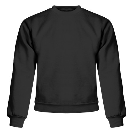 Felpa uomo neutra Nero