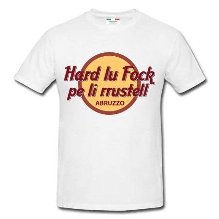 2 T-shirt uomo Hard lu fock + La vita è bella - vendibili stessa taglia
