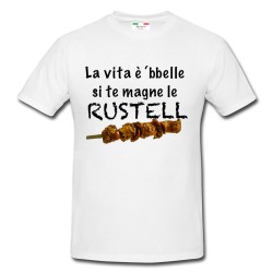 2 T-shirt uomo Hard lu fock + La vita è bella - vendibili stessa taglia