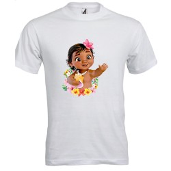 T-shirt bambina Principessa Moana