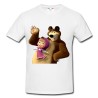 T-shirt bambino/a Masha e Orso