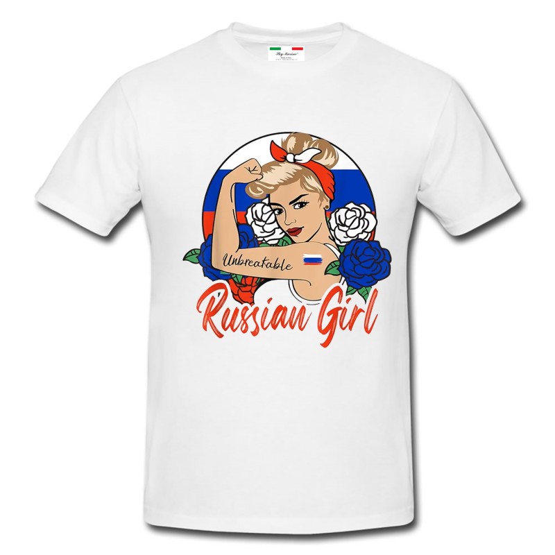 T-shirt uomo Russian Girl